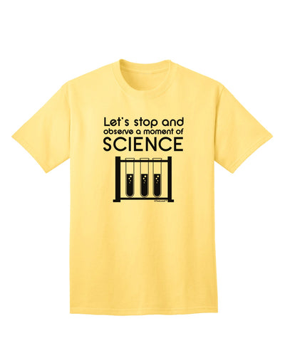 Captivating Moment of Science Adult T-Shirt - A Must-Have from TooLoud-Mens T-shirts-TooLoud-Yellow-Small-Davson Sales