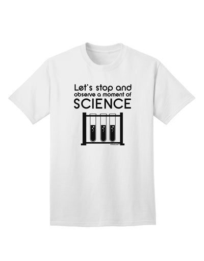 Captivating Moment of Science Adult T-Shirt - A Must-Have from TooLoud-Mens T-shirts-TooLoud-White-Small-Davson Sales