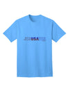 Captivating Patriotic Expression: Jesus Saves USA Design Adult T-Shirt by TooLoud-Mens T-shirts-TooLoud-Aquatic-Blue-Small-Davson Sales