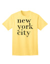 Captivating Urban Charm: New York City - City Lights Adult T-Shirt by TooLoud-Mens T-shirts-TooLoud-Yellow-Small-Davson Sales