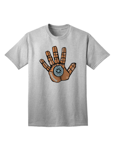 Cardano Hero Hand Adult T-Shirt - A Must-Have Addition to Your Wardrobe-Mens T-shirts-TooLoud-AshGray-Small-Davson Sales