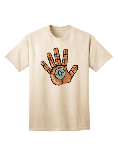 Cardano Hero Hand Adult T-Shirt - A Must-Have Addition to Your Wardrobe-Mens T-shirts-TooLoud-Natural-Small-Davson Sales