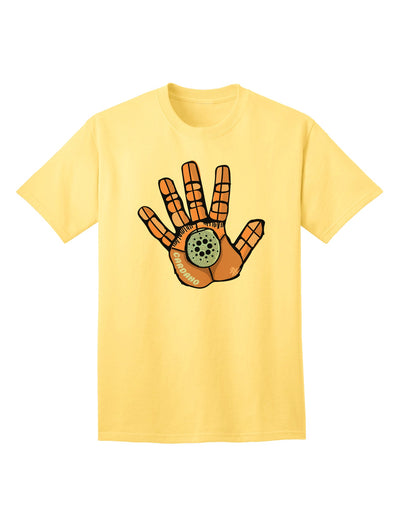 Cardano Hero Hand Adult T-Shirt - A Must-Have Addition to Your Wardrobe-Mens T-shirts-TooLoud-Yellow-Small-Davson Sales