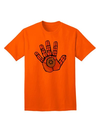 Cardano Hero Hand Adult T-Shirt - A Must-Have Addition to Your Wardrobe-Mens T-shirts-TooLoud-Orange-Small-Davson Sales
