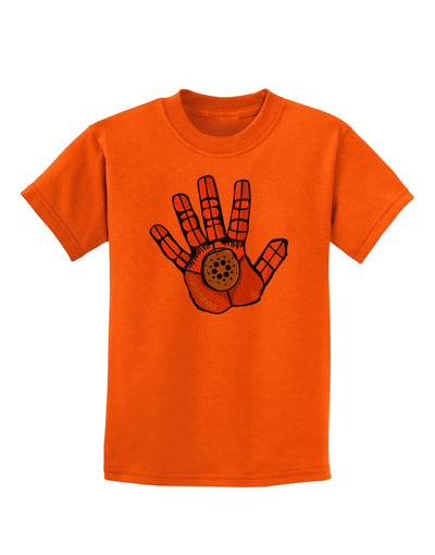Cardano Hero Hand Childrens T-Shirt-Childrens T-Shirt-TooLoud-Orange-X-Small-Davson Sales