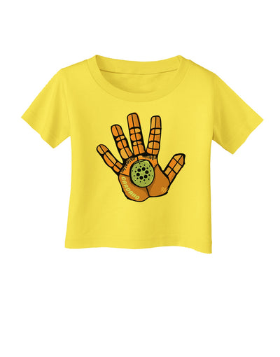 Cardano Hero Hand Infant T-Shirt-Infant T-Shirt-TooLoud-Yellow-06-Months-Davson Sales