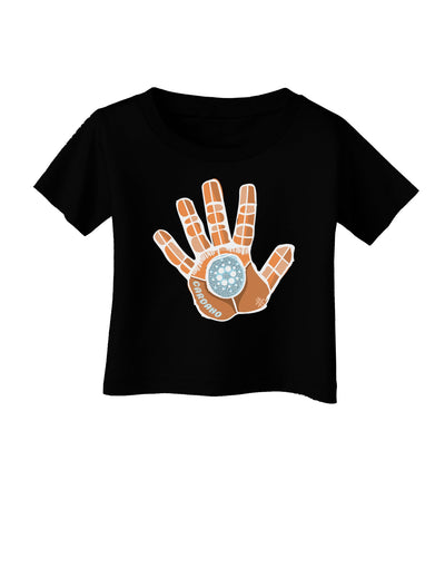 Cardano Hero Hand Infant T-Shirt-Infant T-Shirt-TooLoud-Black-06-Months-Davson Sales
