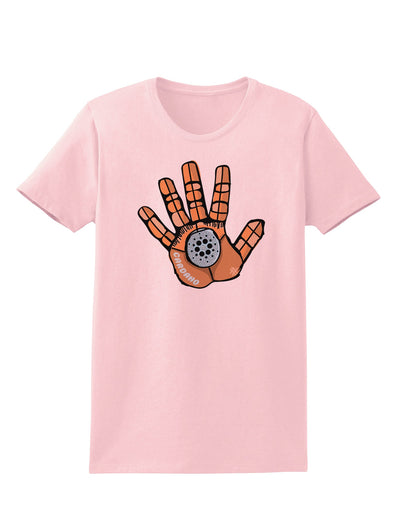 Cardano Hero Hand Womens T-Shirt-Womens T-Shirt-TooLoud-PalePink-X-Small-Davson Sales