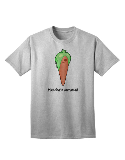 Carrot - Indifference Adult T-Shirt-Mens T-shirts-TooLoud-AshGray-Small-Davson Sales