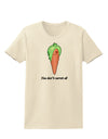 Carrot - You Don't Carrot All Womens T-Shirt-Womens T-Shirt-TooLoud-Natural-X-Small-Davson Sales