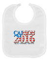 Carson Flag Slogan Baby Bib