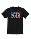 Carson Flag Slogan Childrens Dark T-Shirt-Childrens T-Shirt-TooLoud-Black-X-Large-Davson Sales