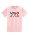 Carson Flag Slogan Childrens T-Shirt-Childrens T-Shirt-TooLoud-PalePink-X-Large-Davson Sales