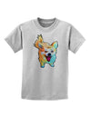 Cartoon Pomeranian Childrens T-Shirt-Childrens T-Shirt-TooLoud-AshGray-X-Small-Davson Sales