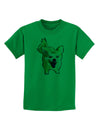 Cartoon Pomeranian Childrens T-Shirt-Childrens T-Shirt-TooLoud-Kelly-Green-X-Small-Davson Sales