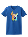 Cartoon Pomeranian Womens Dark T-Shirt-TooLoud-Royal-Blue-X-Small-Davson Sales