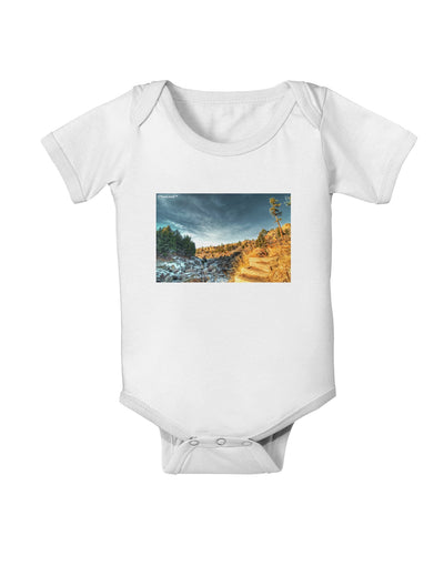 Castlewood Canyon Baby Romper Bodysuit-Baby Romper-TooLoud-White-06-Months-Davson Sales