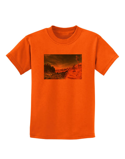 Castlewood Canyon Childrens T-Shirt-Childrens T-Shirt-TooLoud-Orange-X-Small-Davson Sales