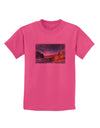 Castlewood Canyon Old Photo Childrens T-Shirt-Childrens T-Shirt-TooLoud-Sangria-X-Small-Davson Sales