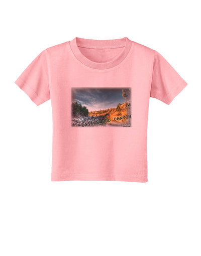 Castlewood Canyon Old Photo Toddler T-Shirt-Toddler T-Shirt-TooLoud-Candy-Pink-2T-Davson Sales