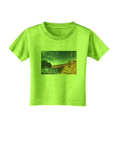 Castlewood Canyon Toddler T-Shirt-Toddler T-Shirt-TooLoud-Lime-Green-2T-Davson Sales