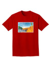 Castlewood Canyon Watercolor Adult Dark T-Shirt-Mens T-Shirt-TooLoud-Red-Small-Davson Sales