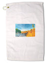 Castlewood Canyon Watercolor Premium Cotton Golf Towel - 16 x 25 inch-Golf Towel-TooLoud-16x25"-Davson Sales