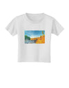 Castlewood Canyon Watercolor Toddler T-Shirt-Toddler T-Shirt-TooLoud-White-2T-Davson Sales