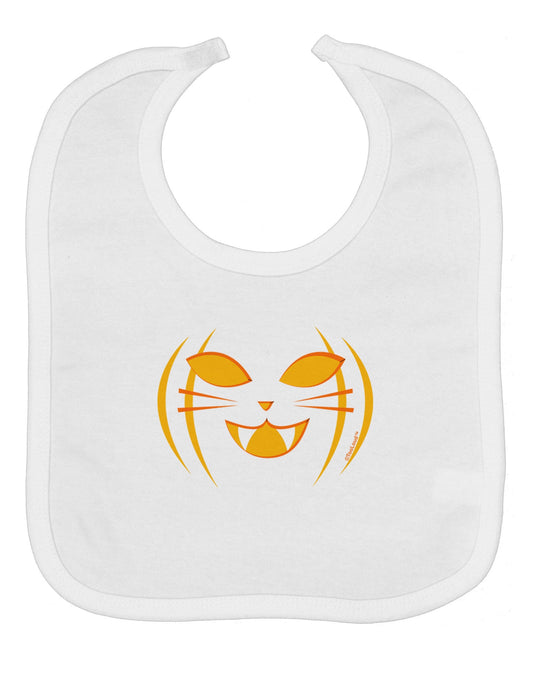 Cat-O-Lantern Baby Bib
