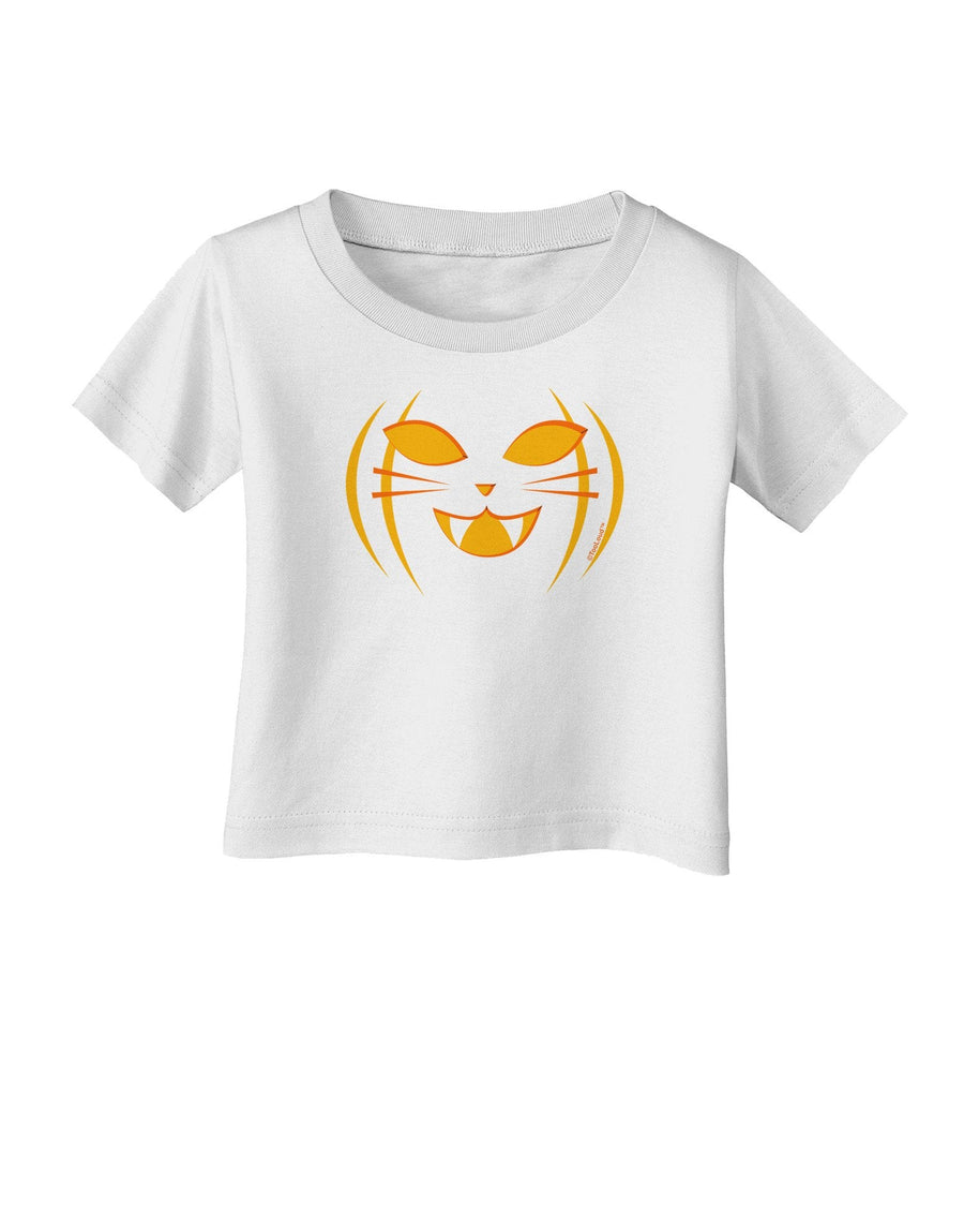 Cat-O-Lantern Infant T-Shirt-Infant T-Shirt-TooLoud-White-18-Months-Davson Sales