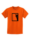 Cat Peeking Childrens T-Shirt by TooLoud-Childrens T-Shirt-TooLoud-Orange-X-Small-Davson Sales