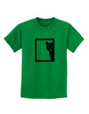 Cat Peeking Childrens T-Shirt by TooLoud-Childrens T-Shirt-TooLoud-Kelly-Green-X-Small-Davson Sales