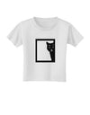 Cat Peeking Toddler T-Shirt by TooLoud-Toddler T-Shirt-TooLoud-White-2T-Davson Sales