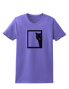 Cat Peeking Womens T-Shirt by TooLoud-Womens T-Shirt-TooLoud-Violet-X-Small-Davson Sales