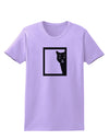 Cat Peeking Womens T-Shirt by TooLoud-Womens T-Shirt-TooLoud-Lavender-X-Small-Davson Sales