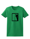 Cat Peeking Womens T-Shirt by TooLoud-Womens T-Shirt-TooLoud-Kelly-Green-X-Small-Davson Sales