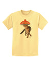 Cat with Pink Sombrero and Sunglasses Childrens T-Shirt by TooLoud-Childrens T-Shirt-TooLoud-Daffodil-Yellow-X-Small-Davson Sales