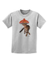 Cat with Pink Sombrero and Sunglasses Childrens T-Shirt by TooLoud-Childrens T-Shirt-TooLoud-AshGray-X-Small-Davson Sales