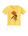 Cat with Pink Sombrero and Sunglasses Toddler T-Shirt by TooLoud-Toddler T-Shirt-TooLoud-Yellow-2T-Davson Sales