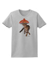 Cat with Pink Sombrero and Sunglasses Womens T-Shirt by TooLoud-Womens T-Shirt-TooLoud-AshGray-X-Small-Davson Sales