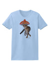 Cat with Pink Sombrero and Sunglasses Womens T-Shirt by TooLoud-Womens T-Shirt-TooLoud-Light-Blue-X-Small-Davson Sales