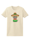 Cat with Sombrero and Poncho Womens T-Shirt by TooLoud-Womens T-Shirt-TooLoud-Natural-X-Small-Davson Sales