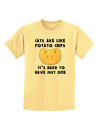 Cats Are Like Potato Chips Childrens T-Shirt-Childrens T-Shirt-TooLoud-Daffodil-Yellow-X-Small-Davson Sales