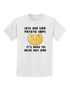 Cats Are Like Potato Chips Childrens T-Shirt-Childrens T-Shirt-TooLoud-White-X-Small-Davson Sales