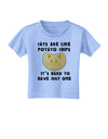 Cats Are Like Potato Chips Toddler T-Shirt-Toddler T-Shirt-TooLoud-Aquatic-Blue-2T-Davson Sales