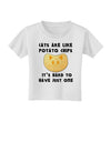 Cats Are Like Potato Chips Toddler T-Shirt-Toddler T-Shirt-TooLoud-White-2T-Davson Sales