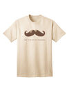 Ceci n'est pas une moustache Premium Adult T-Shirt - A Statement in Style and Comfort-Mens T-shirts-TooLoud-Natural-Small-Davson Sales