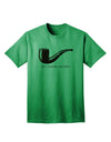 Ceci n'est pas une pipe Premium Adult T-Shirt - Exclusive Ecommerce Collection-Mens T-shirts-TooLoud-Kelly-Green-Small-Davson Sales