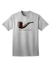 Ceci n'est pas une pipe Premium Adult T-Shirt - Exclusive Ecommerce Collection-Mens T-shirts-TooLoud-AshGray-Small-Davson Sales