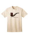 Ceci n'est pas une pipe Premium Adult T-Shirt - Exclusive Ecommerce Collection-Mens T-shirts-TooLoud-Natural-Small-Davson Sales